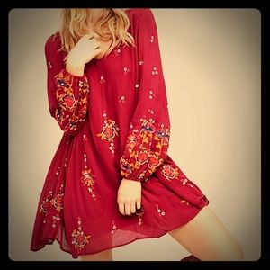 Free People Oxford mini dress